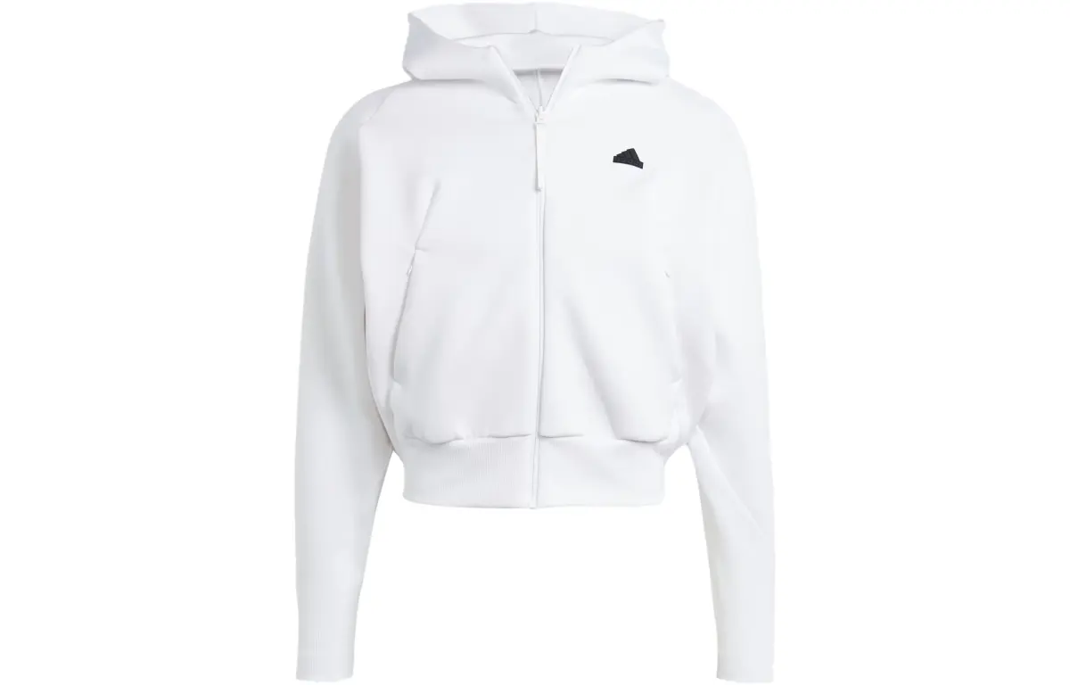 adidas Z.N.E. FULL-ZIP HOODIE WHITE