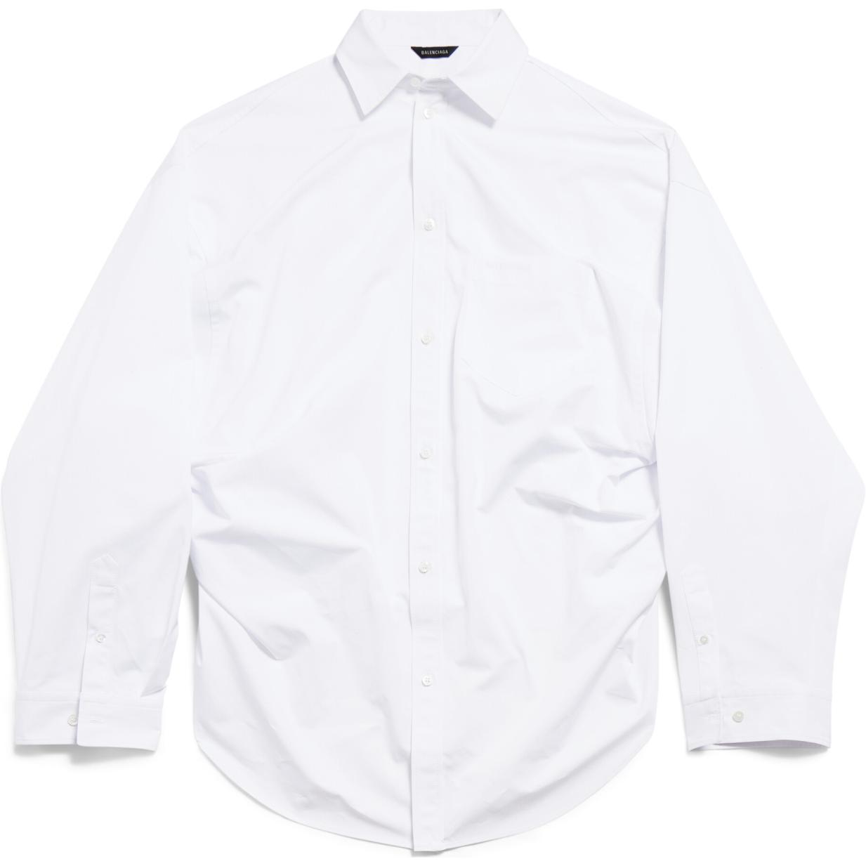 Balenciaga Collared Long Sleeve Shirt