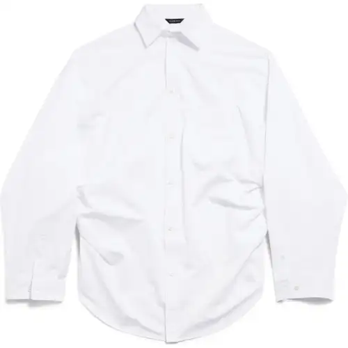 Balenciaga Collared Long Sleeve Shirt
