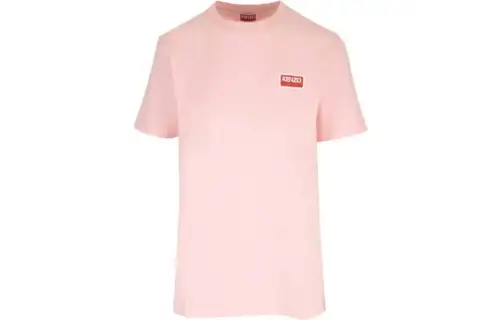 KENZO T Shirts Women's Pink Crew Neck Moderate Other