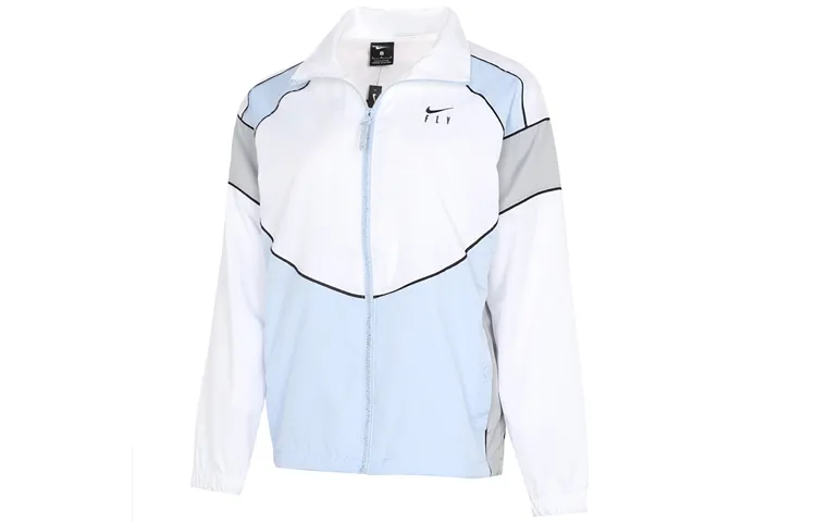 Nike Jackets Women's White Stand Collar Moderate Other