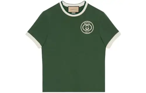 GUCCI SS23 Regular T Shirt Women's Green
