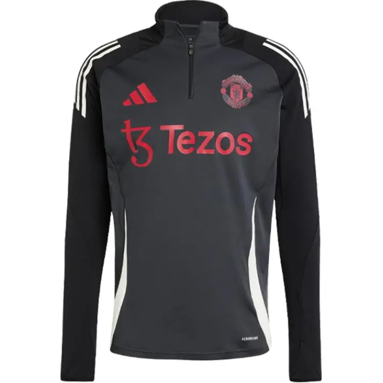 Adidas Manchester United Soccer Jersey Men's Black Gray