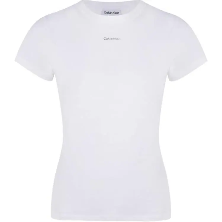 Calvin Klein Logo-lettering Cotton T-shirt