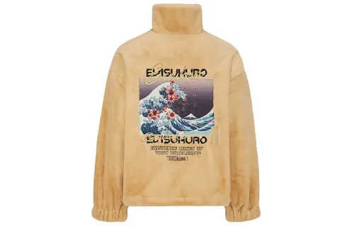 EVISU Jackets Women's Apricot Turtleneck Moderate Other