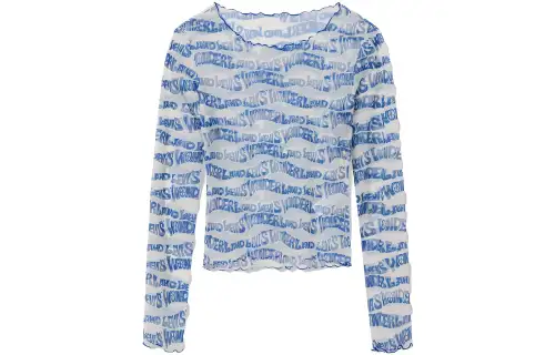 Levis Knitwear Women's Blue Crew Neck Thin Other