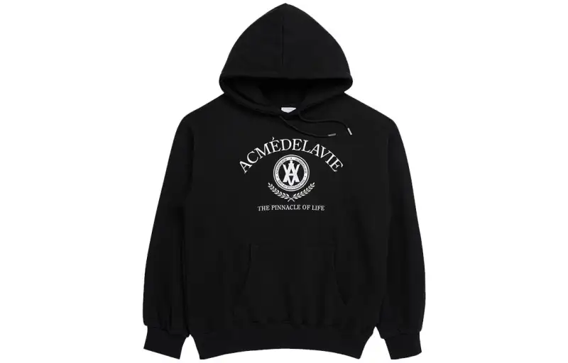 Acme De La Vie Sweatshirts Women's Black Hooded Moderate Regular