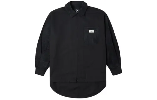Converse Jackets Women's Ink Black Lapel Moderate Other