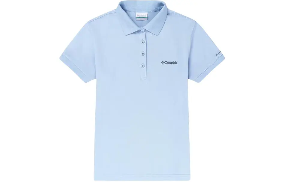 Columbia Polo Shirt Women's Light Blue