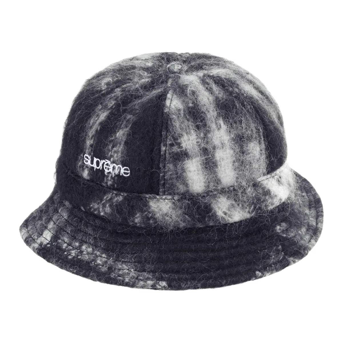 Supreme Mohair Plaid Bell Hat