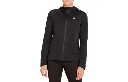 ASICS Jackets Women's Black Hooded Moderate Other