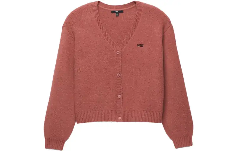 Vans Hadley Relaxed Cardigan Jackets & Coats Women's Red