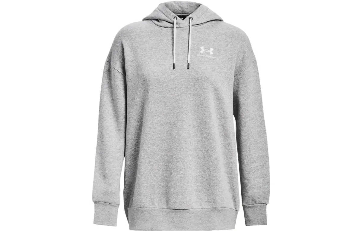 Under Armour Sweatshirts Women's Gray Hooded Moderate Regular