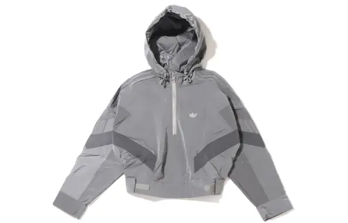 Adidas Originals CHAMARRA Jackets Women's Gray Hooded Moderate Other
