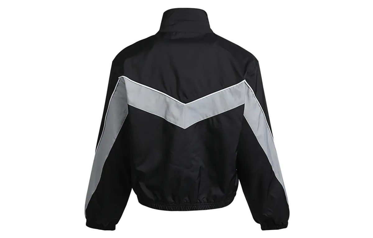 Nike Jackets Women's Black Stand Collar Moderate Soft Shell