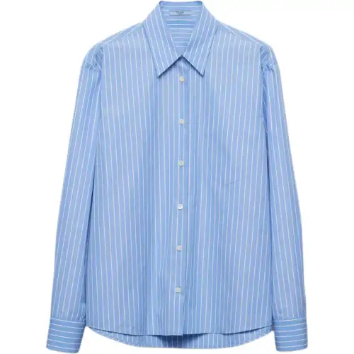 Prada striped poplin shirt