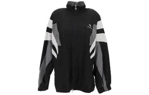 Balenciaga Jackets & Coats Loose Fit Women's Black