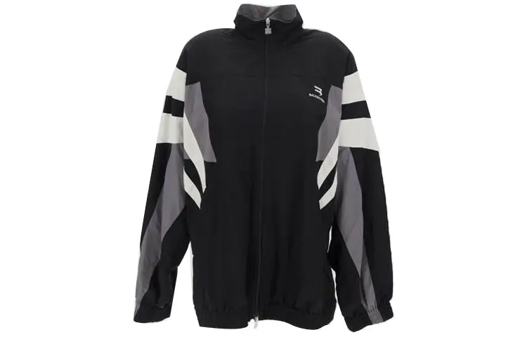 Balenciaga Jackets & Coats Loose Fit Women's Black