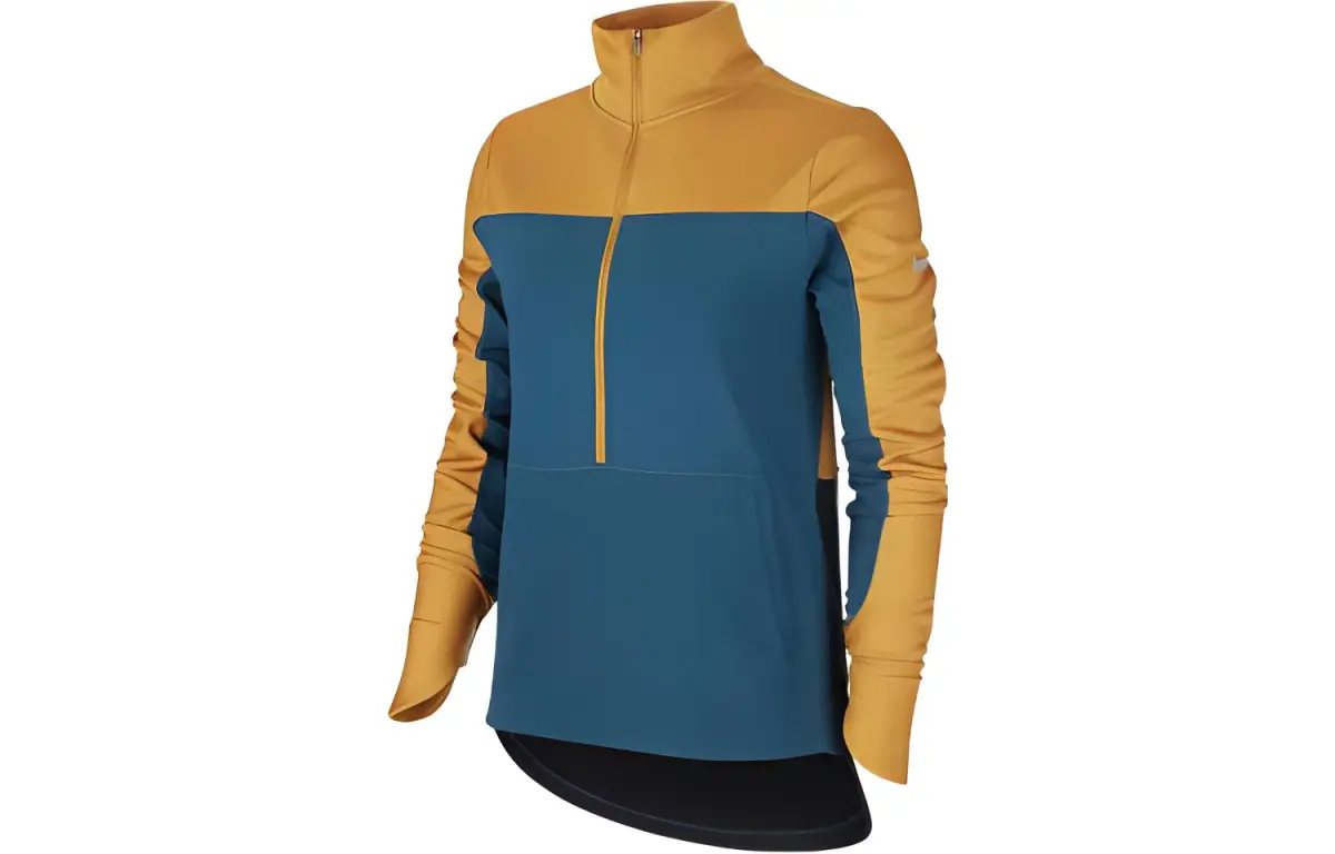 Nike Sweatshirts Women's Yellow Stand Collar Moderate Other