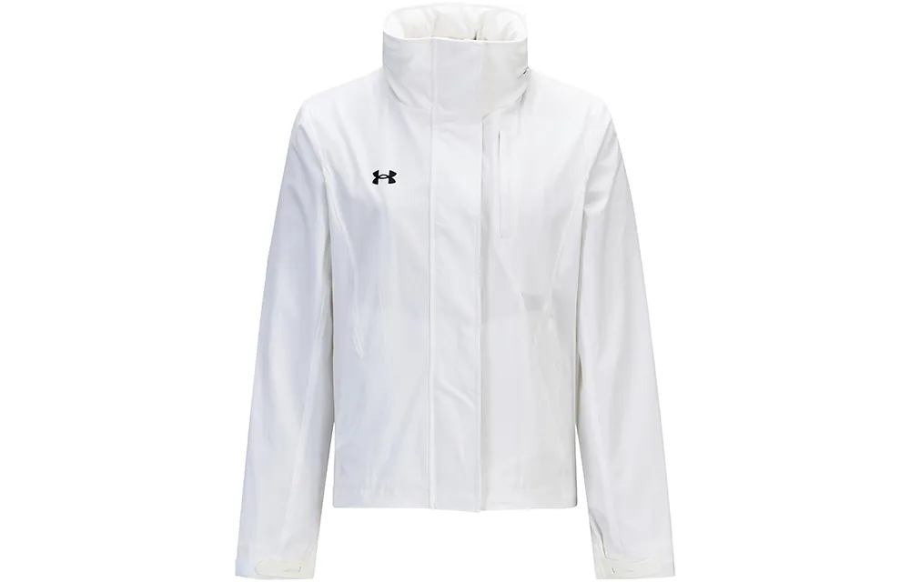 Under Armour Jackets Women's White Hooded Moderate Other