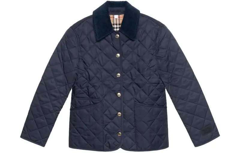Burberry Puffer Jacket Women's Marine Blue