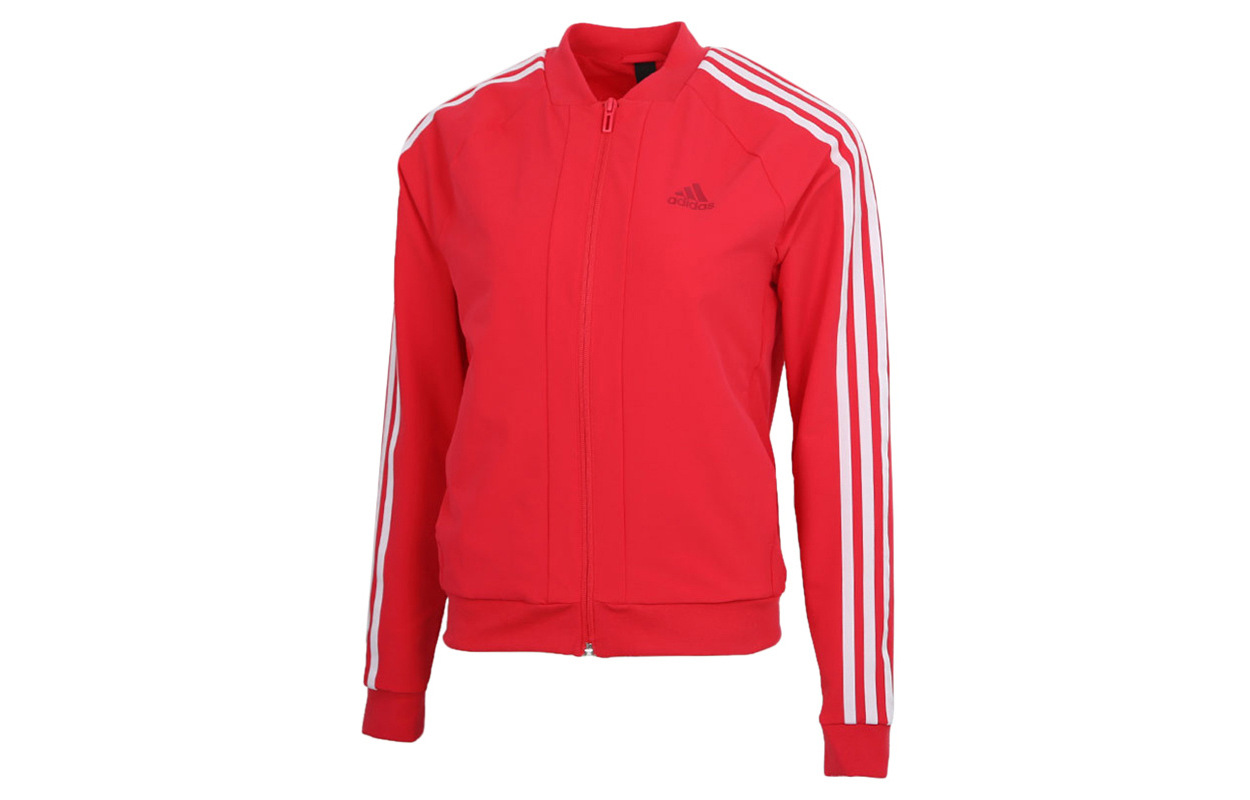 Женская куртка adidas Must Have (малиновая) — фото 1