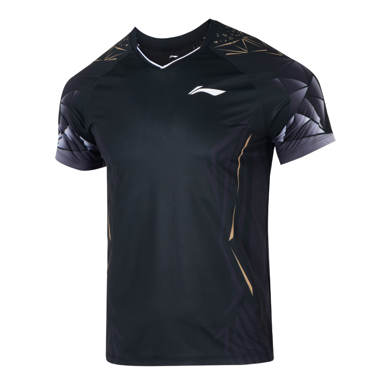 Li Ning Badminton Jersey Unisex Black