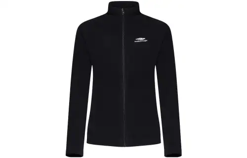 Balenciaga Logo Embroidered Zip-Up Jacket