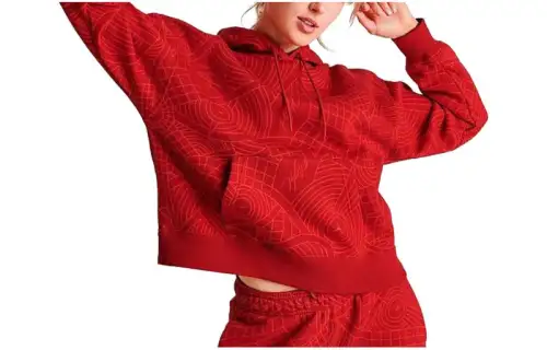 Jordan Sweatshirts Women's Red Hooded Moderate Other