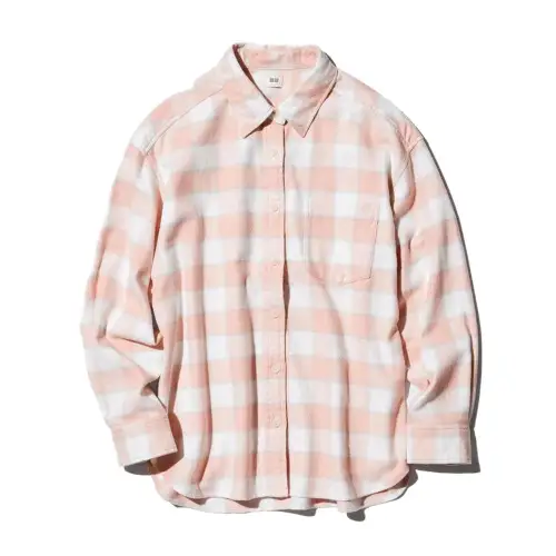 UNIQLO Shirt Women's Pastel Pink