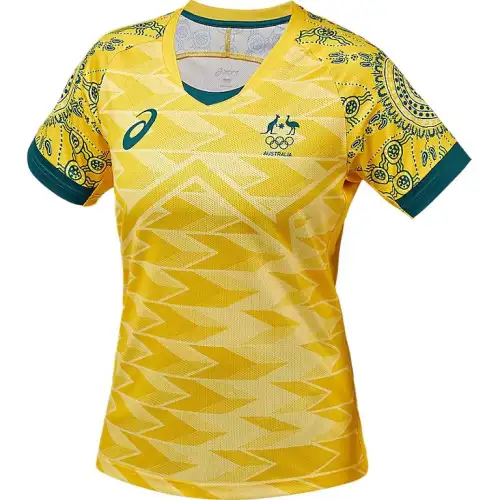 Asics Australia Olympic Collection T Shirt Women's Gold