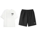 Li Ning Casual Sportswear Men's Crew Neck Moderate