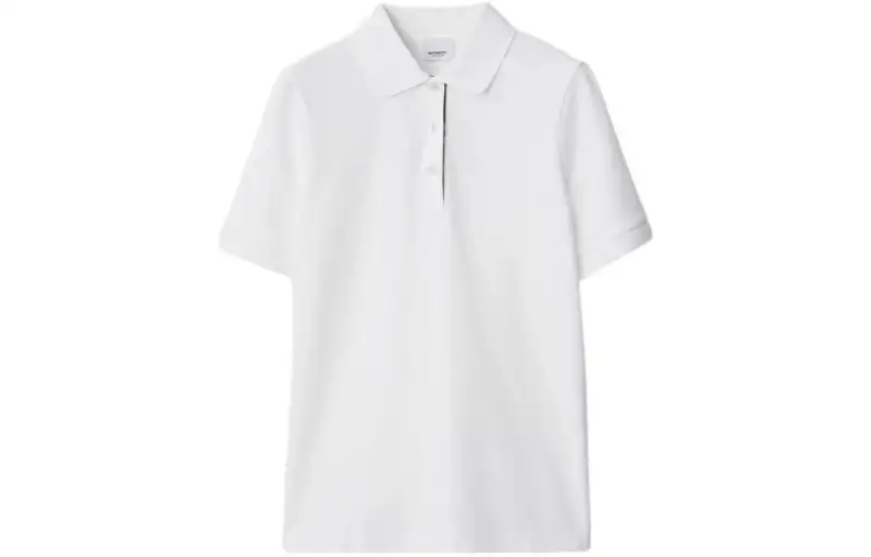 Burberry SS24 Polo Shirt Women's White