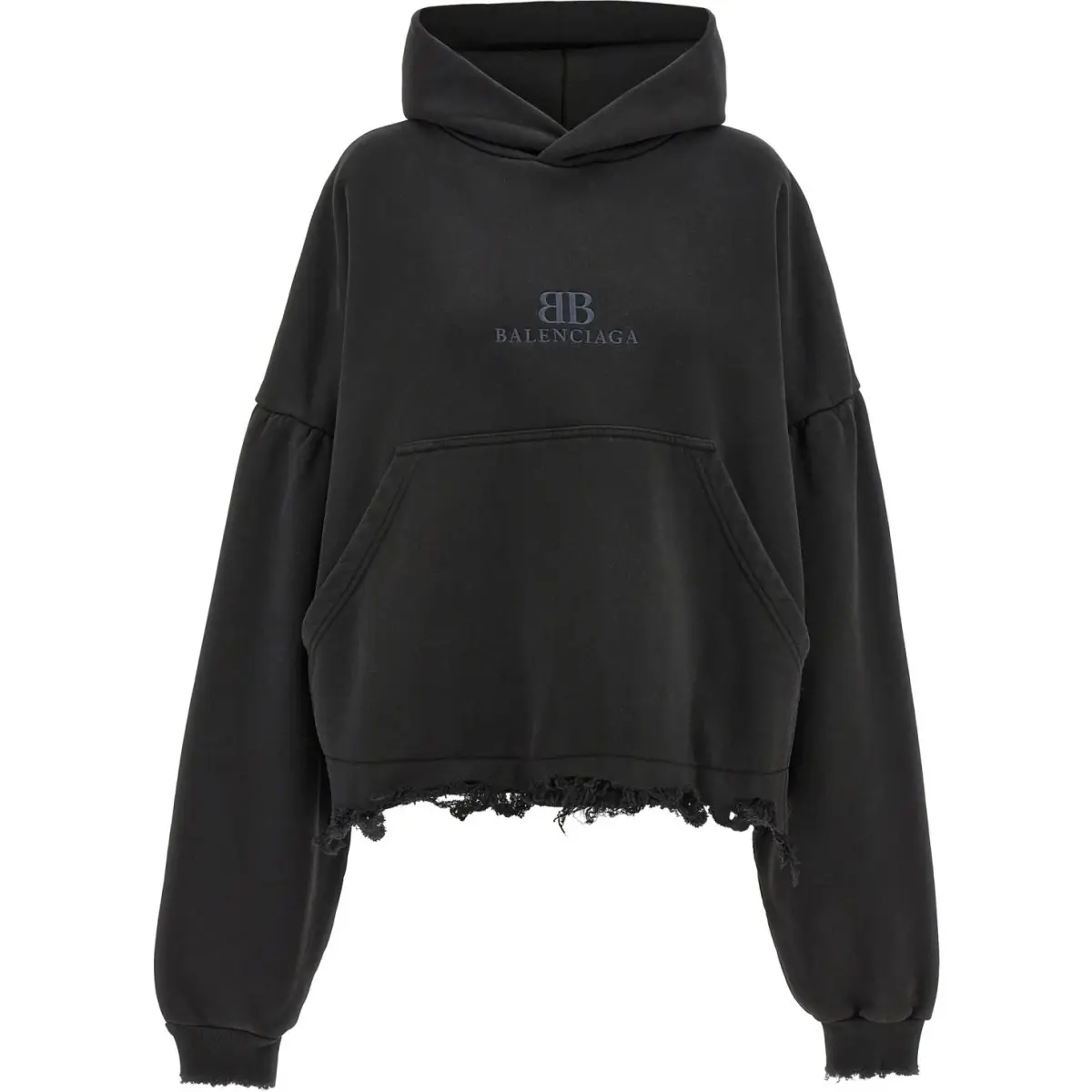 Balenciaga Logo Printed Hoodie