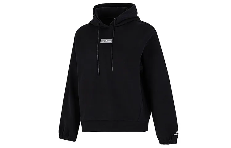New Balance Sweatshirts Women's Black Hooded Moderate Other