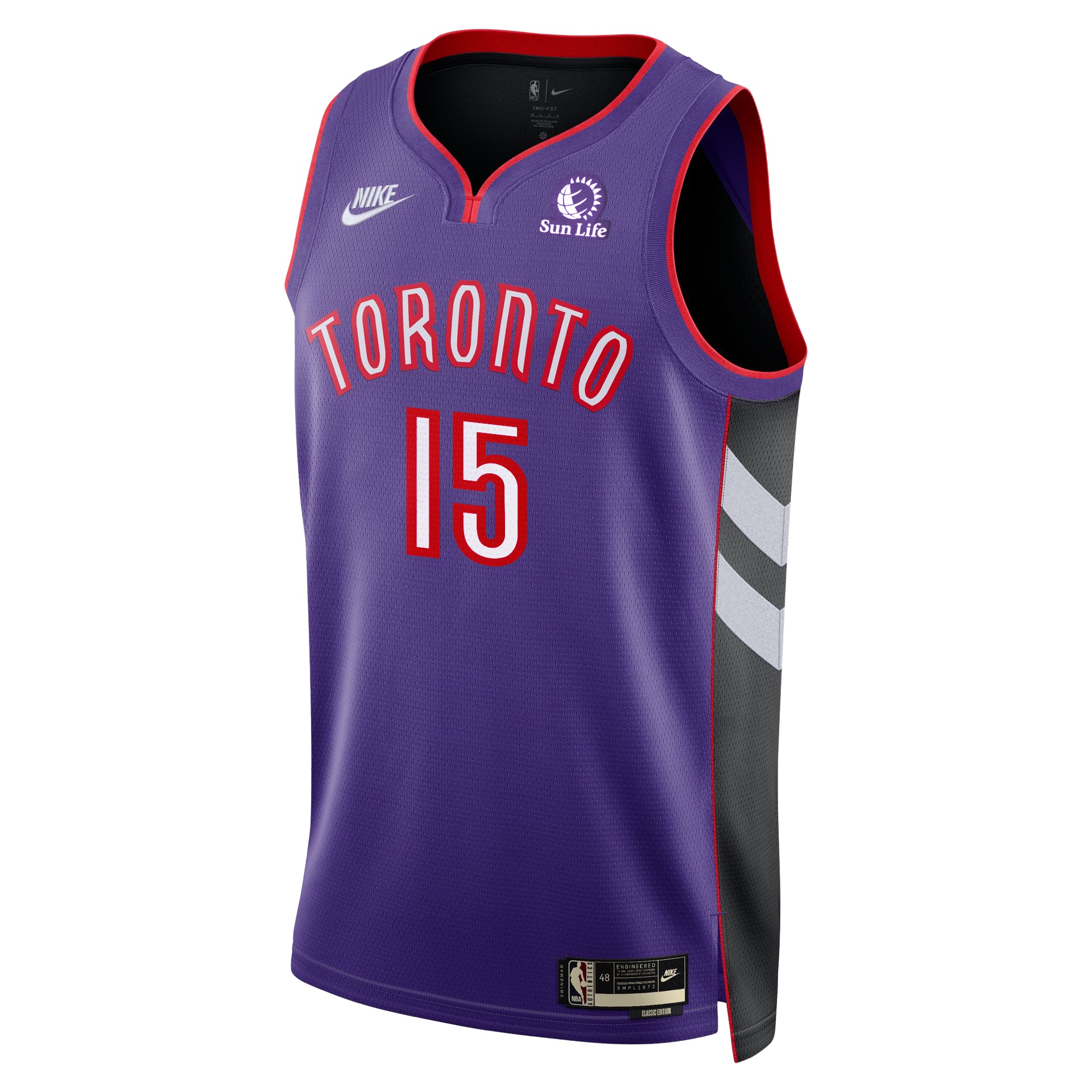 Nike Dri Fit Basketball Jersey Unisex Purple