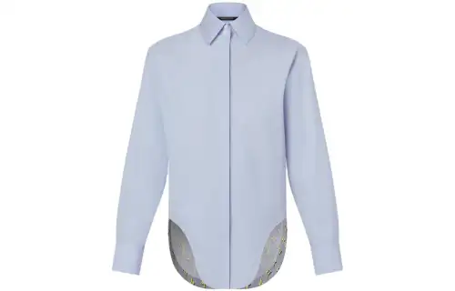 LOUIS VUITTON Shirt Women's Sky Blue