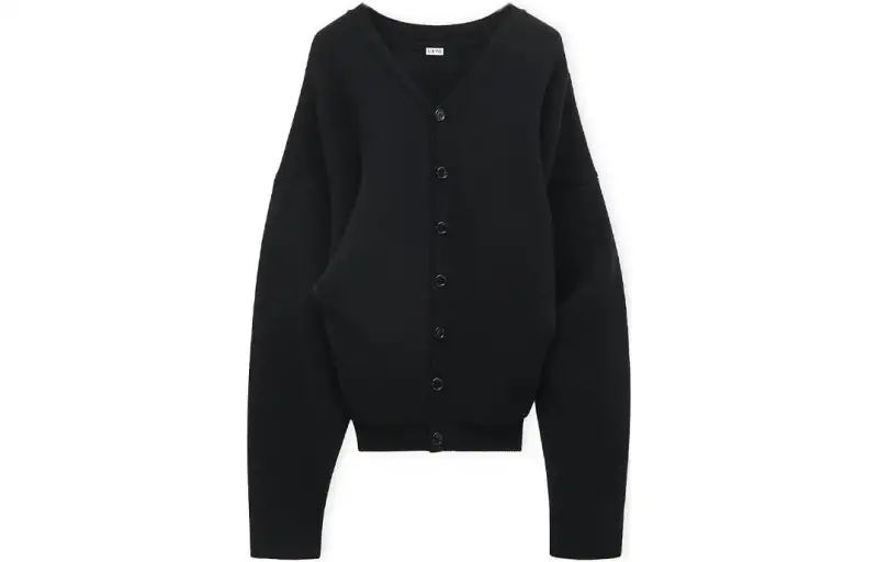 LOEWE Draped Cardigan 'Black'