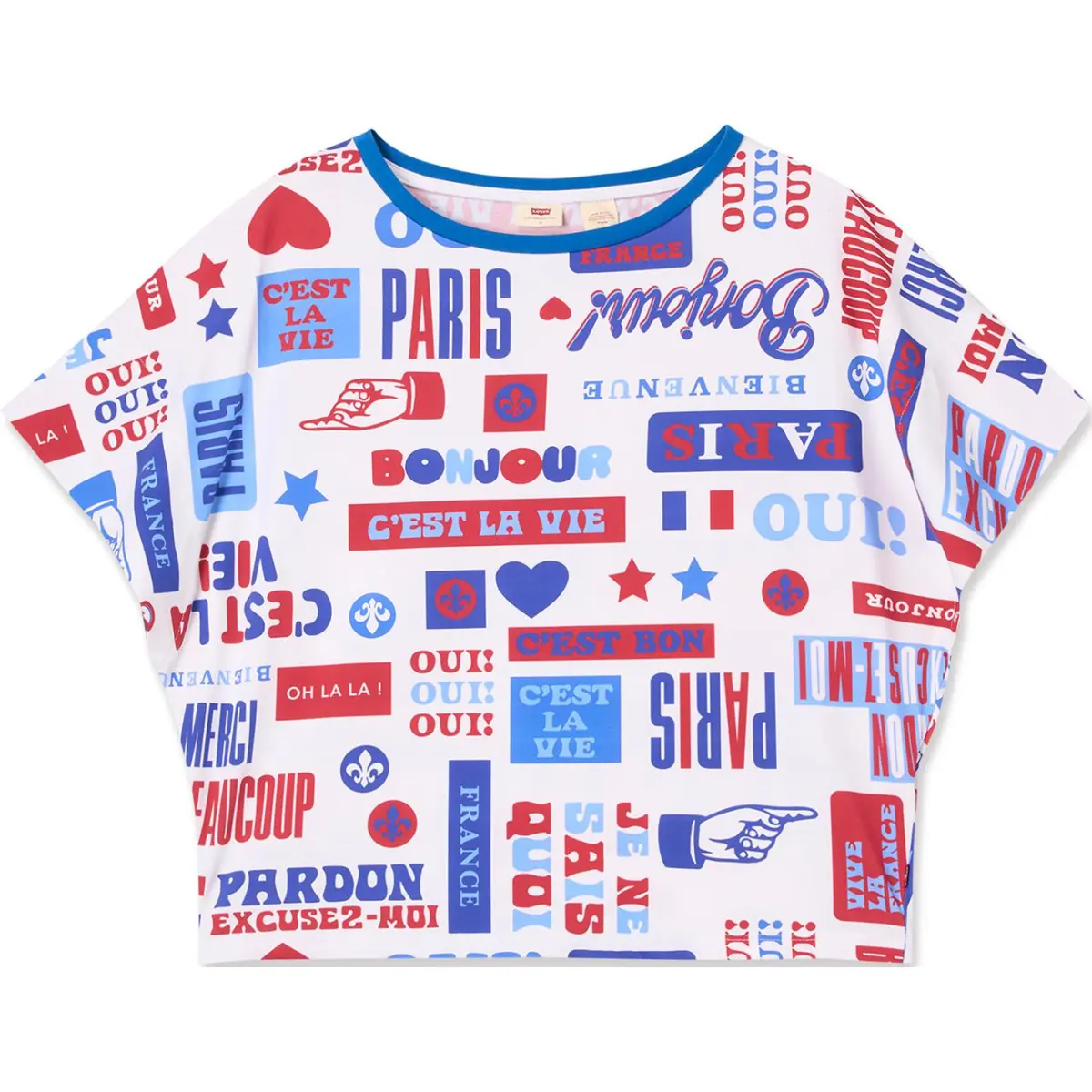 Levi's SS24 Paris Limited Capsule Collection T-Shirt Women's