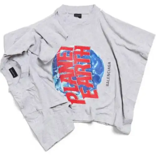 Balenciaga T Shirt Women's Gray