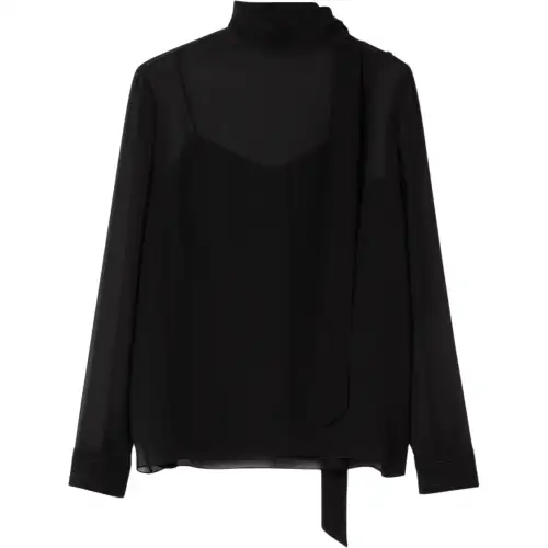 GUCCI Layered Sheer Detailed Blouse