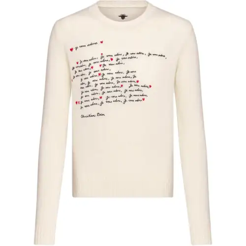 DIOR Dioramour Collection SS24 Knitwear Women's White