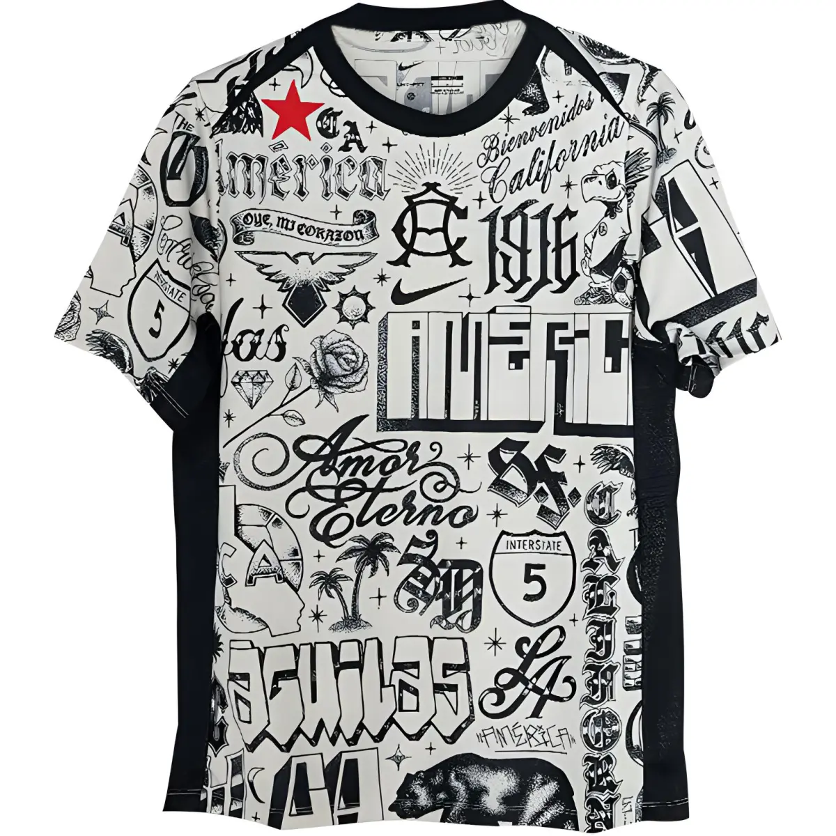 Nike Club América Academy Pro Se Men's Nike Dri FIT Soccer Pre Match Short Sleeve Top