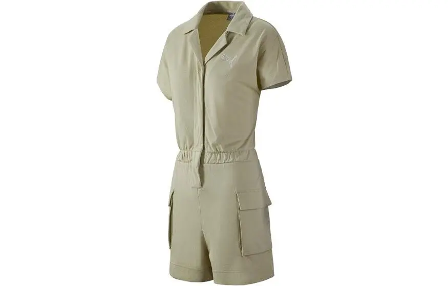 PUMA Jumpsuit Women's Moss Green