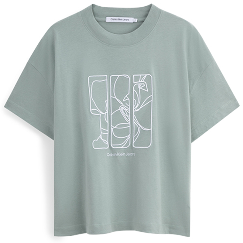 Женская футболка CALVIN KLEIN (белая)