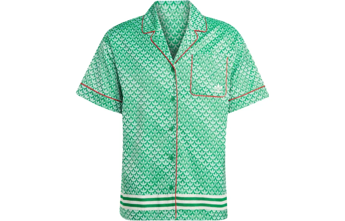 adidas originals Adicolor 70s Satin Shirt Green