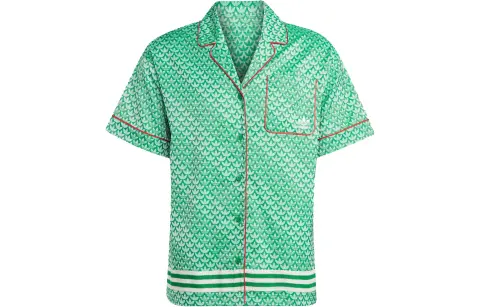 adidas originals Adicolor 70s Satin Shirt Green