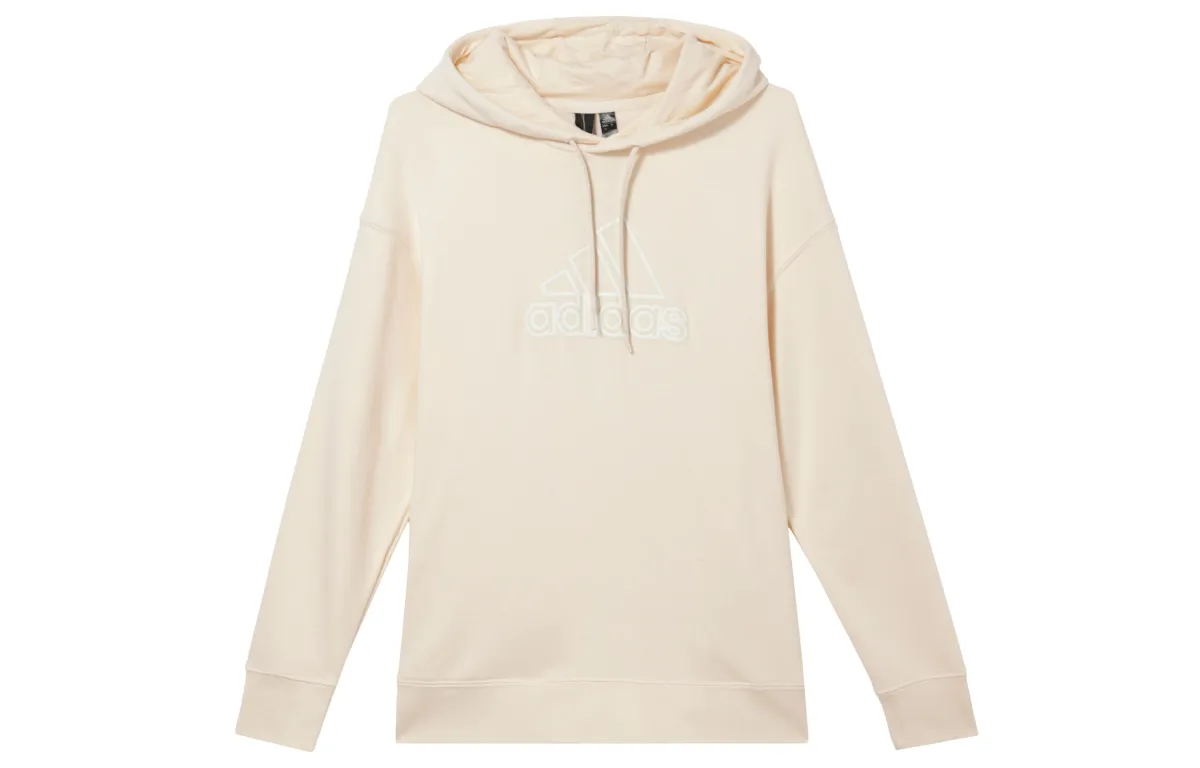 Adidas Sweatshirts Women's Pink Hooded Moderate Regular