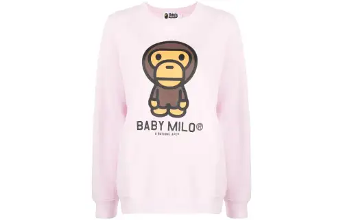 A BATHING APE Sweatshirt Women's Pink