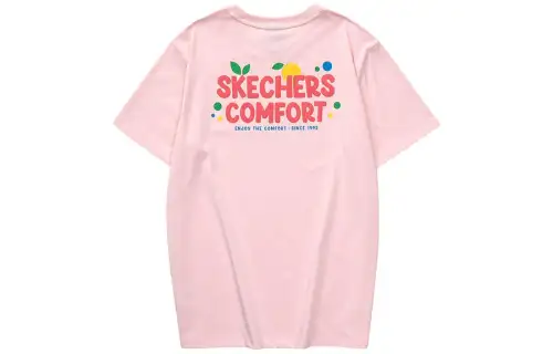 Skechers SS24 T Shirt Women's Chalk Pink
